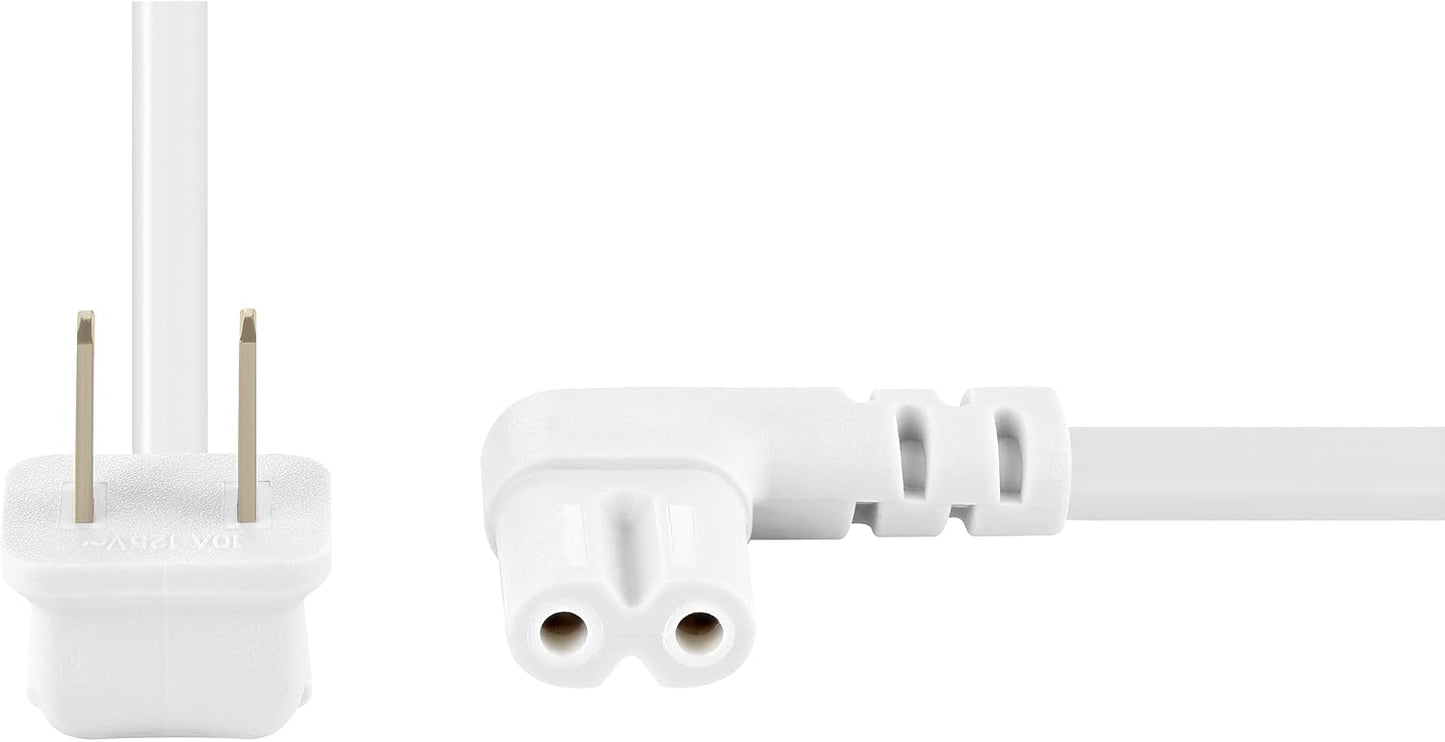 Vebner 17-Foot 90 (17-Foot, Extra Long Power Cord Compatible with Samsung and LG TV LED Smart Screens and Many Other