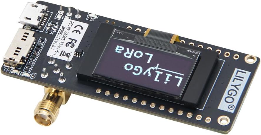 LILYGO LoRa32 433Mhz ESP32 0.96 Inch Development Board OLED SD Card BLE WiFi TTGO Module