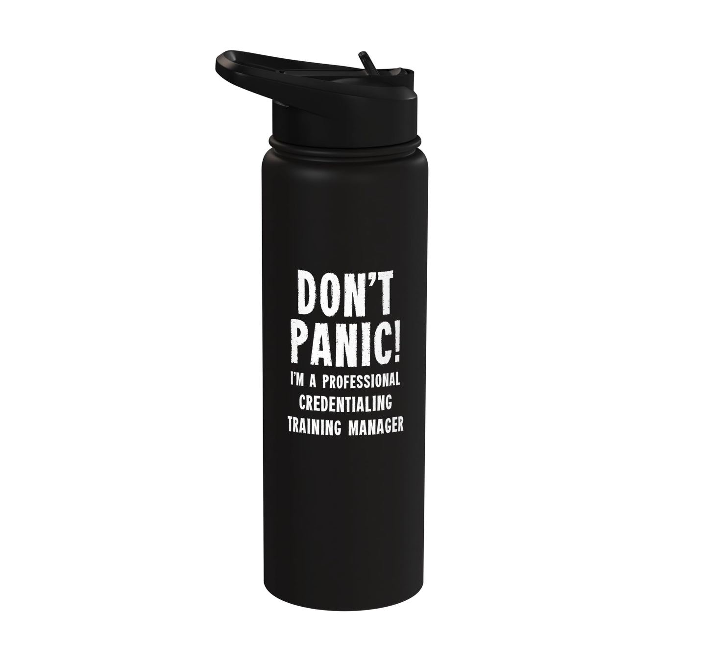 Credentialing Training Manager Stainless Steel Insulated Water Bottle