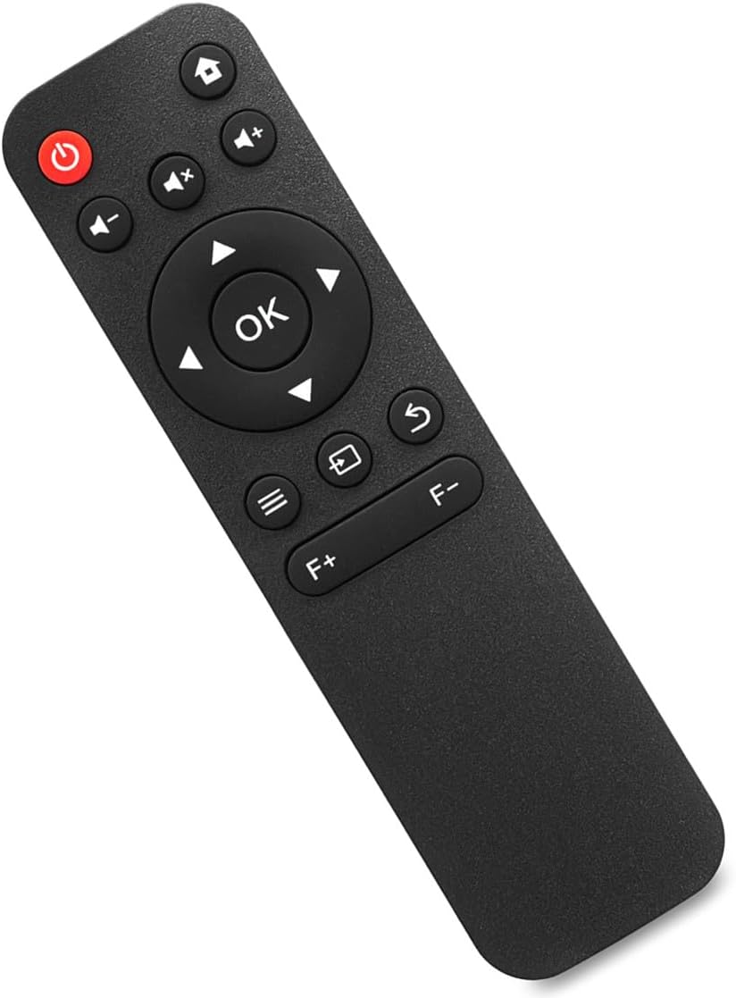 AWO X3 1080P Replacement Remote Control Compatible for XuanPad Full HD Portable Mini Movie Projector
