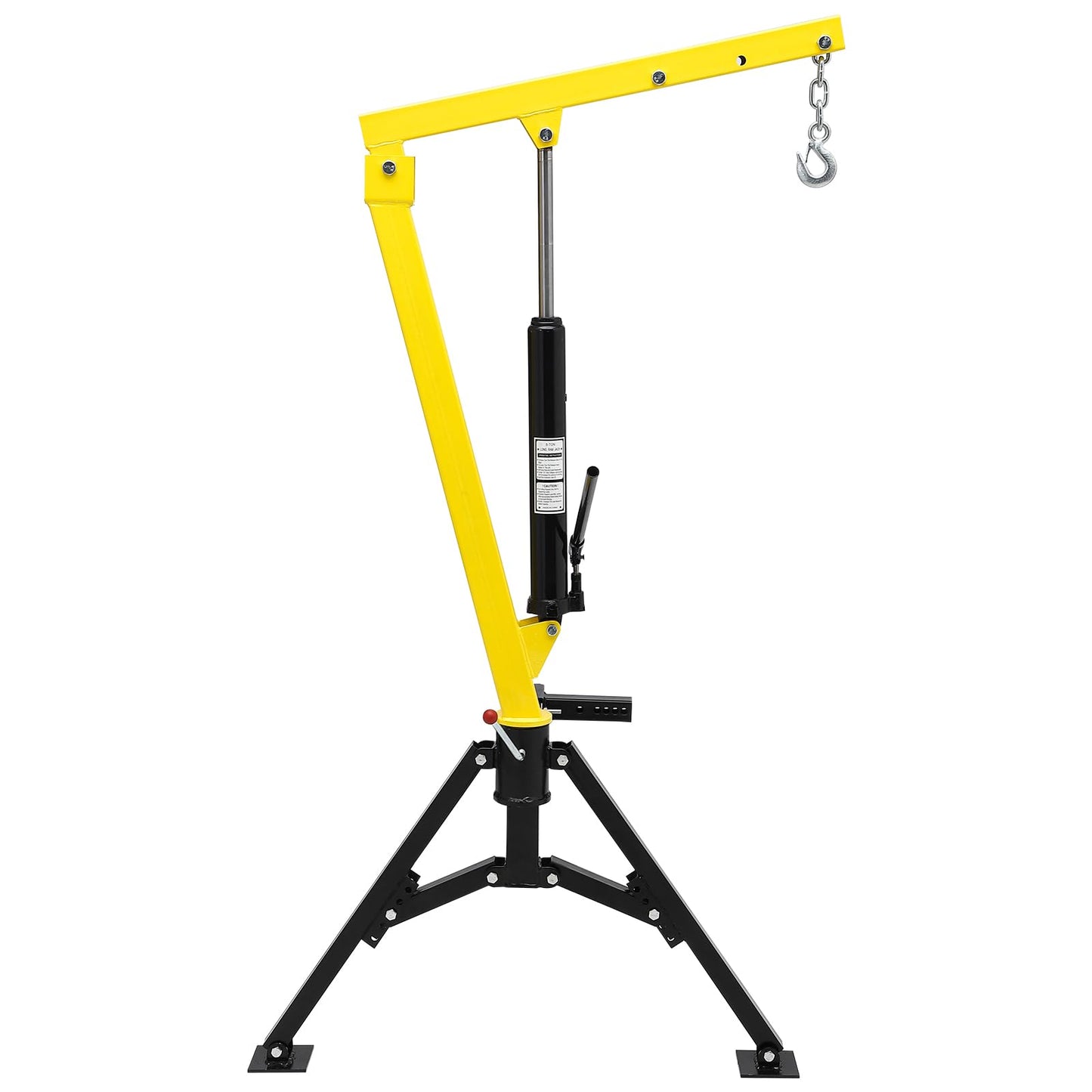 Towallmark Hydraulic Pickup Truck Crane, 1000 lbs Capacity with 3 Boom Capacities of 500 lbs, 750 lbs & 1000 lbs for Lifting Goods in Construction, Industry, Forestry