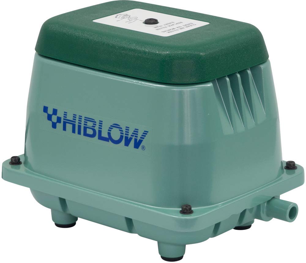 HIBLOW HP-80-0117 Septic Linear Air Pump with Brass Barb
