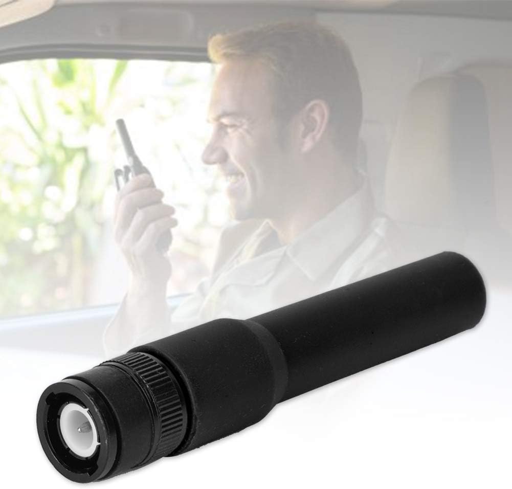 Yoidesu 144/430MHz Radio Antenna BNC Male Silicone Soft Dual Band Mobile Ham Radio Short Antenna for Series Series