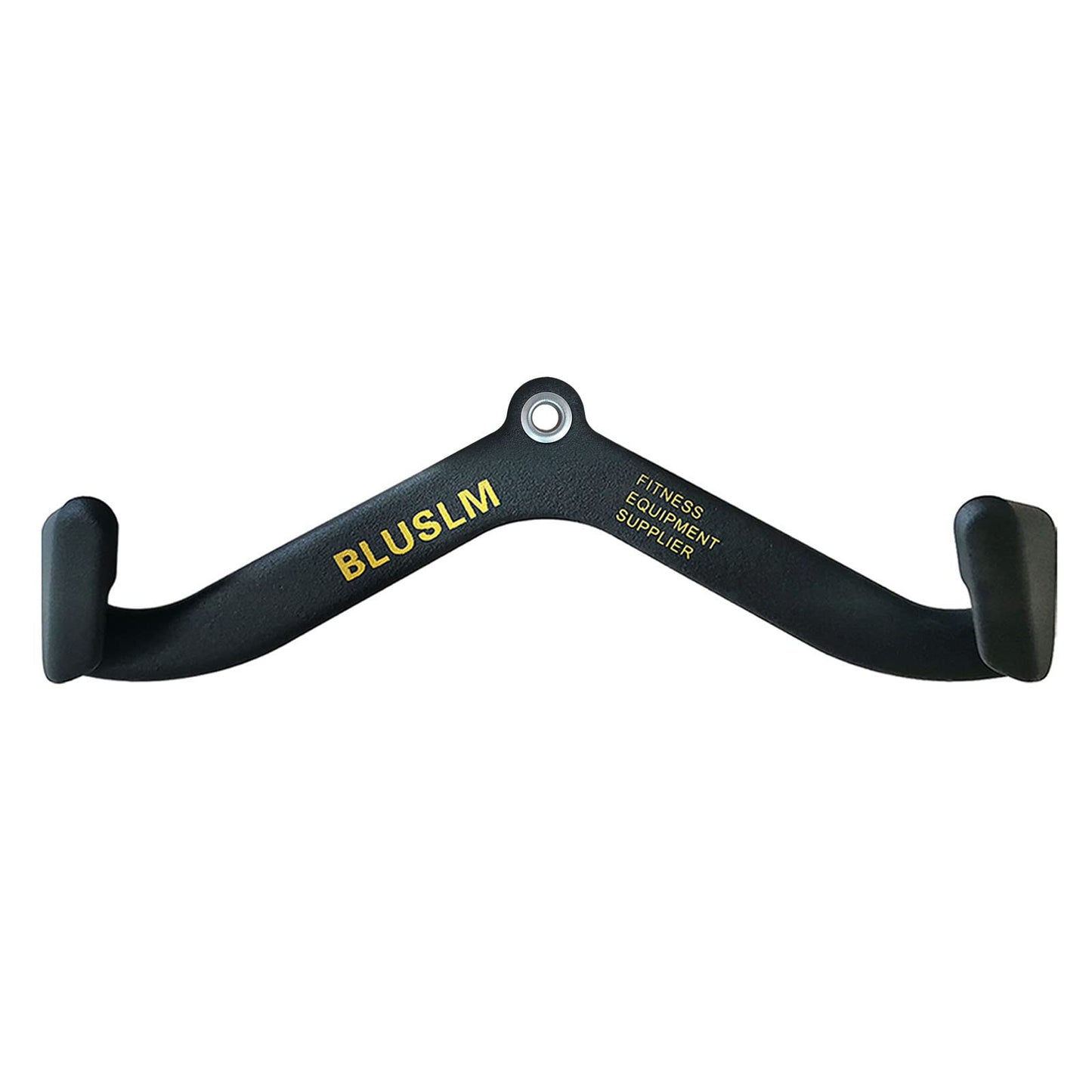 BLUSLM LAT Pull Down Bar for Cable Machine, LAT Pulldown Attachments T-bar V-bar Cable Attachment for Gym, Back Tricep Strength Training Handle