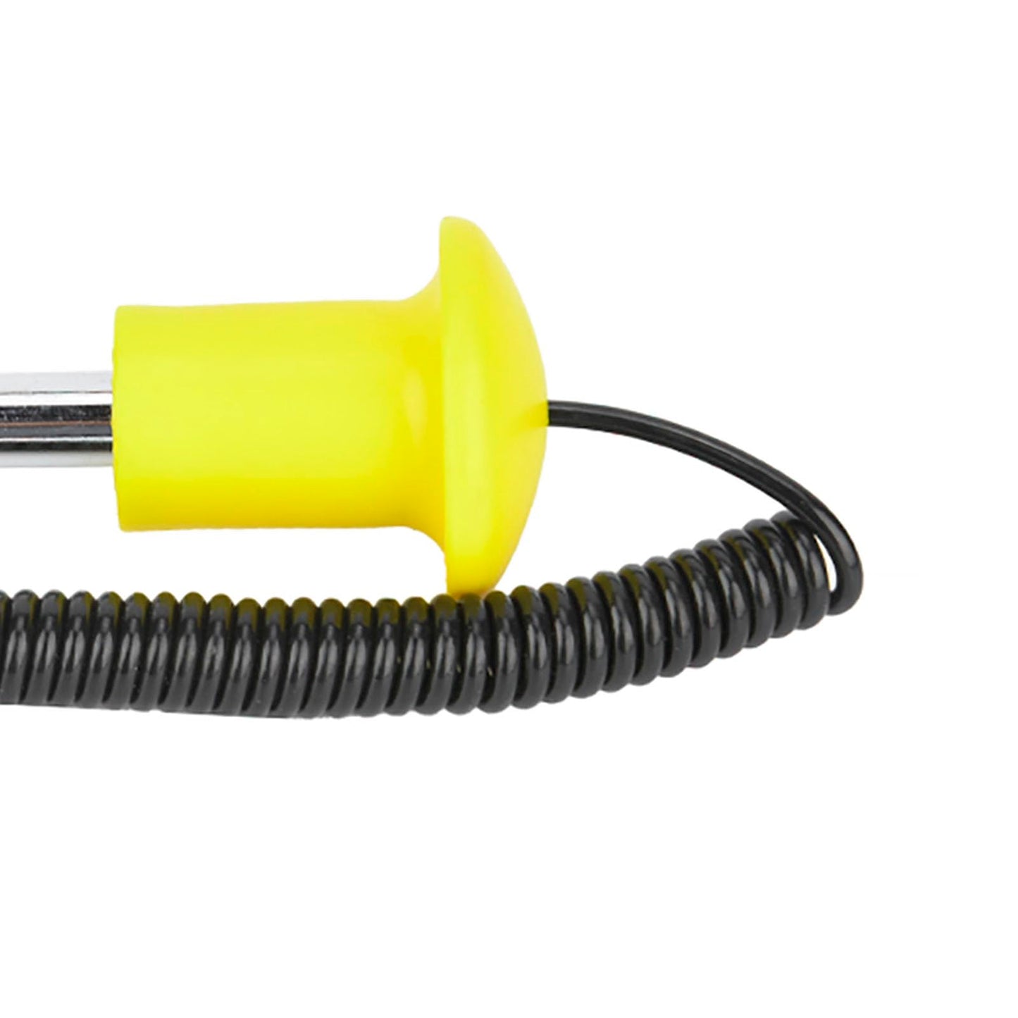 Luatoxry Dropset Pins, Magnetic Weight Stack Pin, Yellow Drop Pins for Weight Lifting, Stainless Steel Weight Pins for Weight Stack Machine for Training Fitness, 1Pcs, 0.39x4.13in