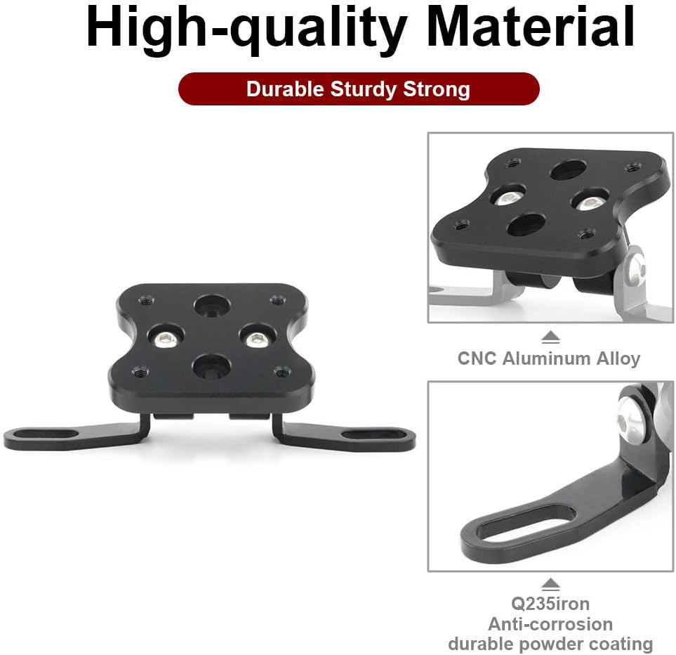 xitomer DR650 700 CB1000R MSX125 800 650 DR-Z400SM, Universal GPS Mount GPS Bracket Adapter Mount, Fit for tenere Grom