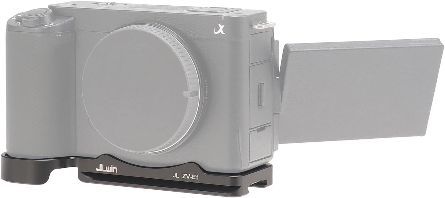 FocusFoto ZV-E1 Quick Release Baseplate QR Plate Mount for Sony Mirrorless Camera, Compatible with Arca-Swiss Standard