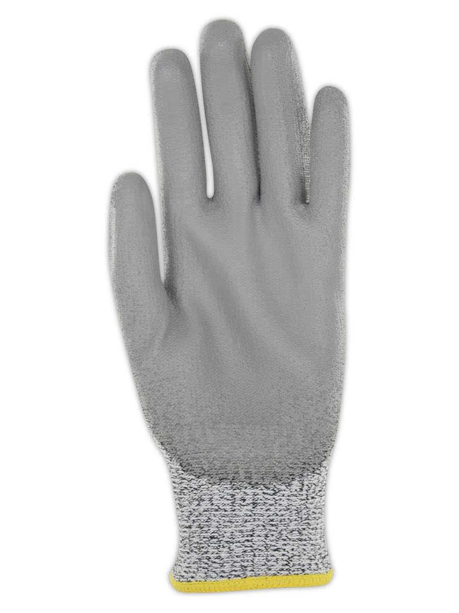 MAGID D-ROC ANSI A4 Hyperon Polyurethane Palm Coated Work Gloves, 24 Pairs, Size 9/Large (GPD534)