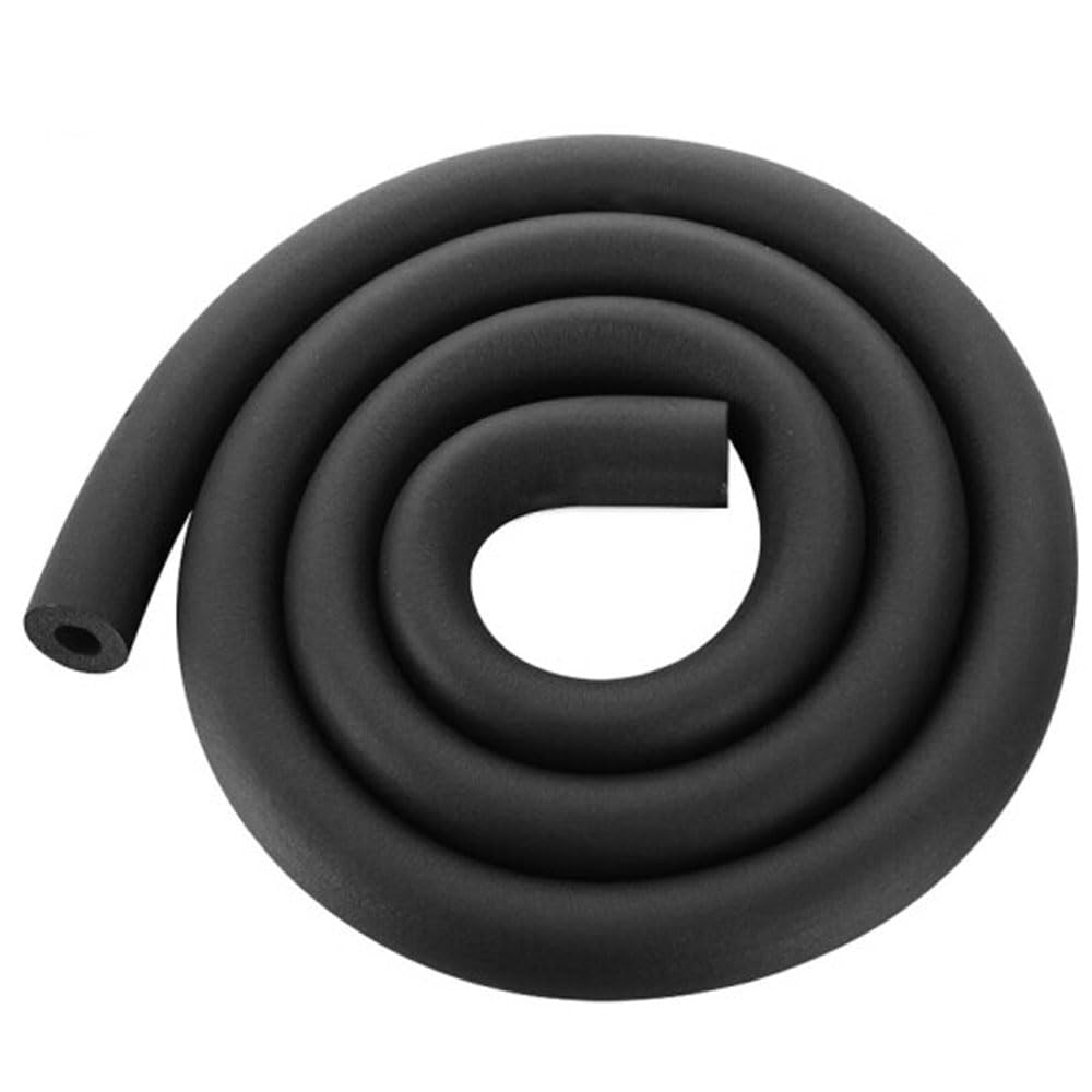 Pipe Insulation Foam Tube 1 inch,Foam Tubing1 for Pipeline,Guitar Rack , Utensils,and Roof Rack, etc (1" ID X 1-23/32"OD-6Ft)