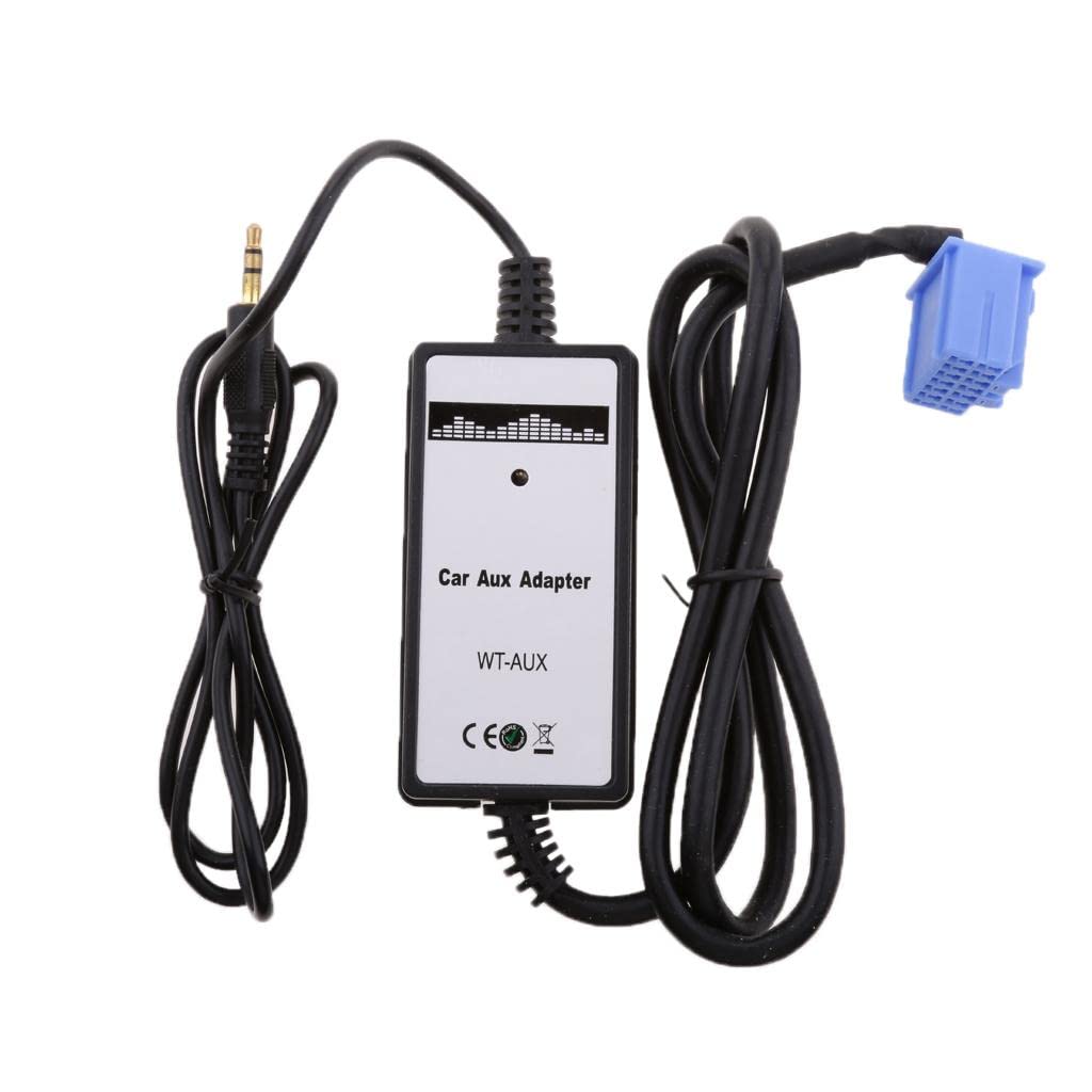 Generic .5mm MP3 Car for Audio Aux-in Input Player Interface Adapter