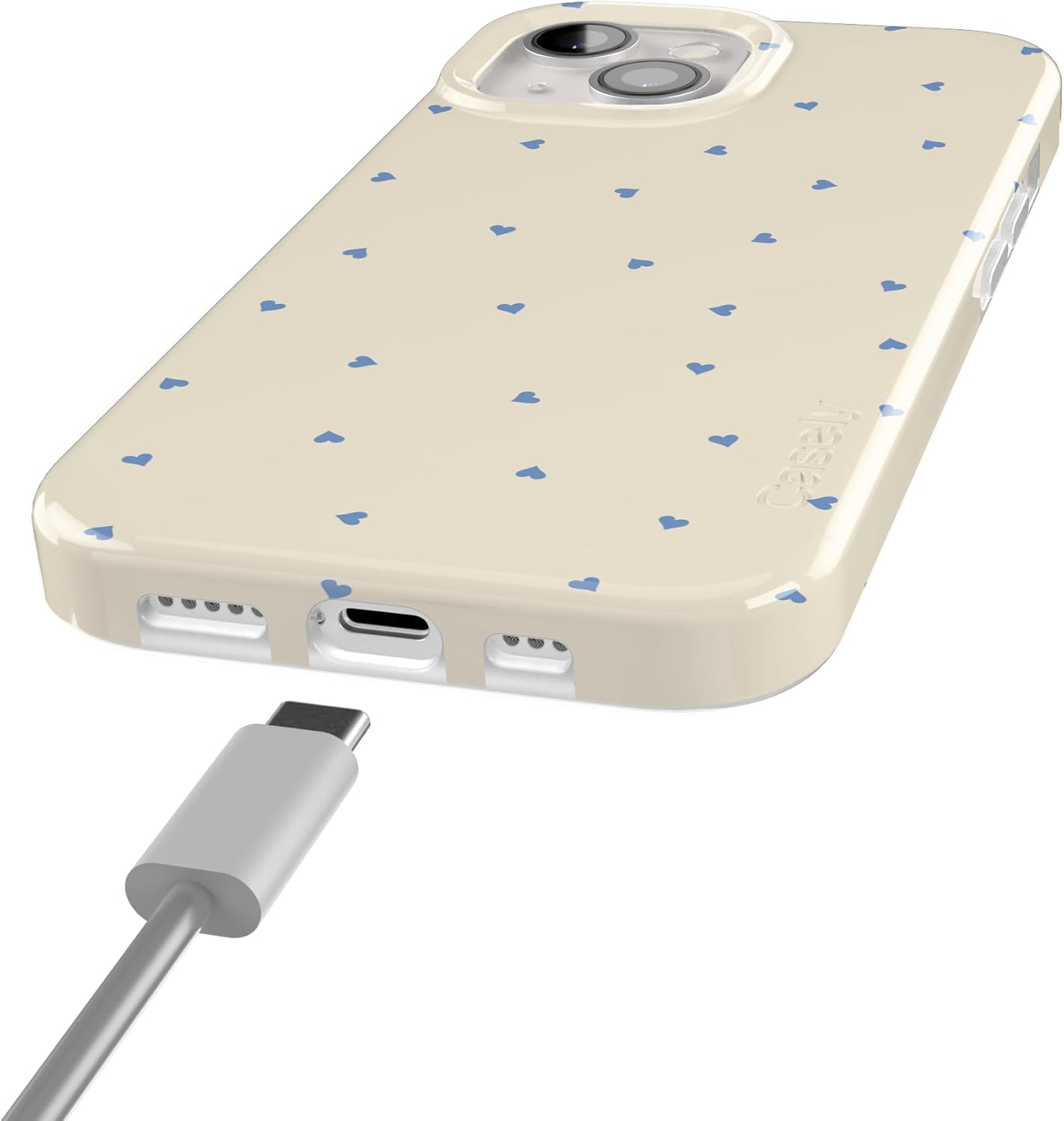 Casely 15 iPhone Case | I'm Yours | Tiny Hearts | Compatible with MagSafe | Classic Ultra Slim Design