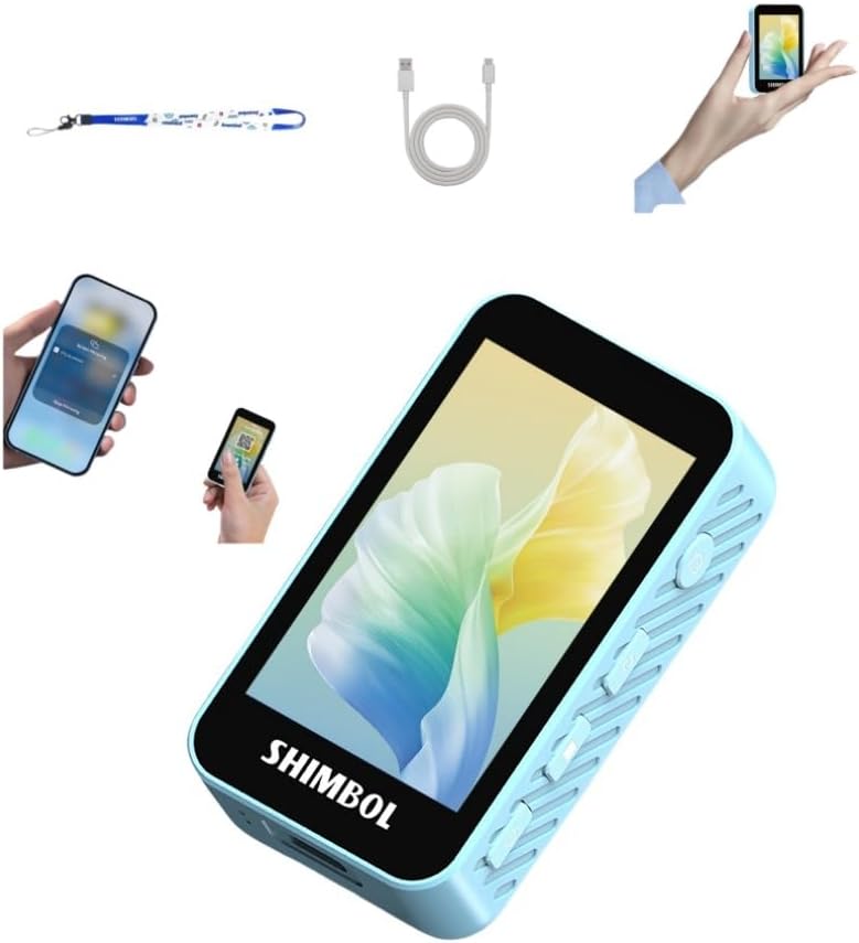 CP5 2 2.4 Inch 2.4G 5G 30 Shimbol Mini Selfie Monitor Phone Vlog Screen LCD Rear Camera Monitor Video Transmission