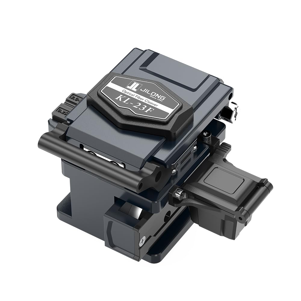 JILONG Optic Fiber Fusion Splicer KL-360T Truck Fusion Splicer 6 Motors Core Alignment 6s Splicing 16s Fast-Heating with Low Splicing Loss 0.01dB, Fiber Splicing Kit with Stripper FTTH Cable Tester