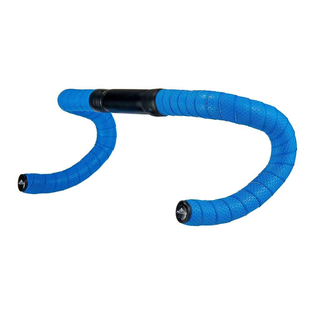 VXM Bike Handlebar Tape,Road Bicycle Bar Tape, PU Leather + EVA,Cycling Handle Grip Wrap-2 Rolls (Blue)