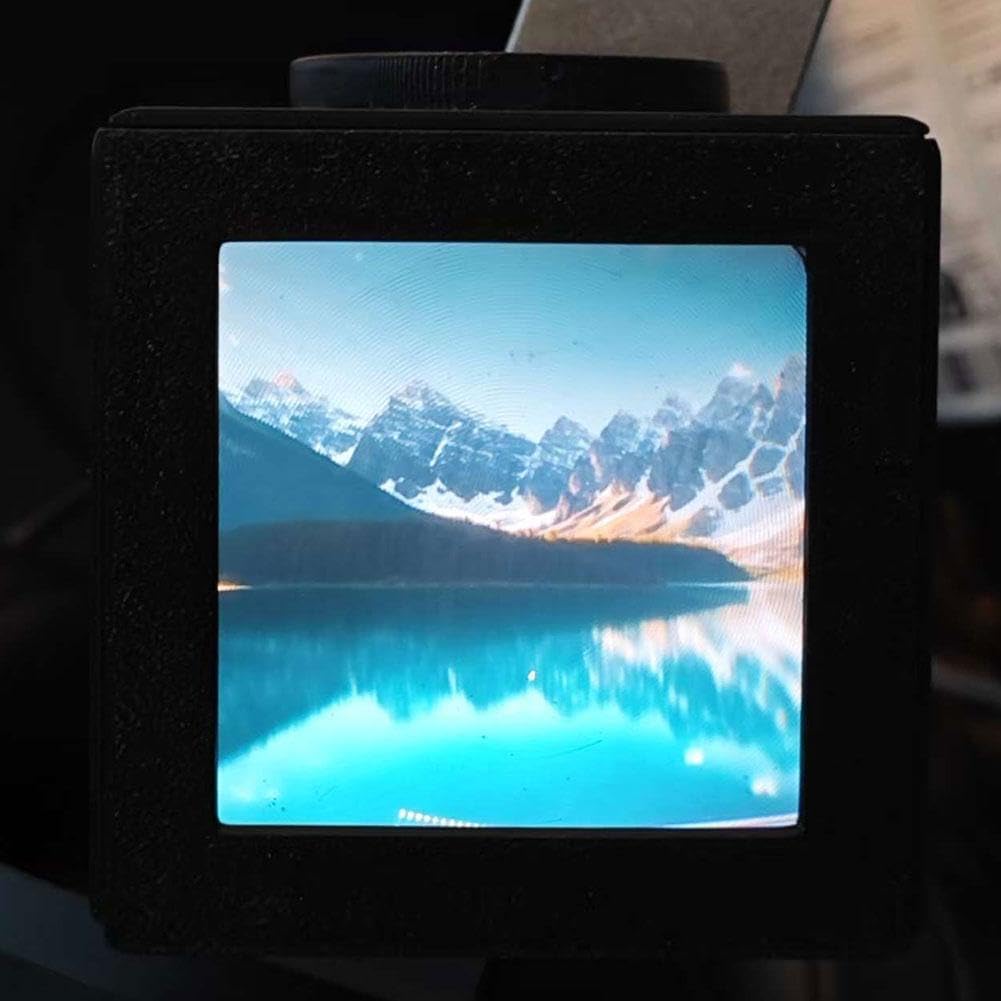 Generic 3D 5 5cm Optical Waist Level Viewfinder, Printed Waist-Level Camera Viewfinder Frame for * Fresnel Lens