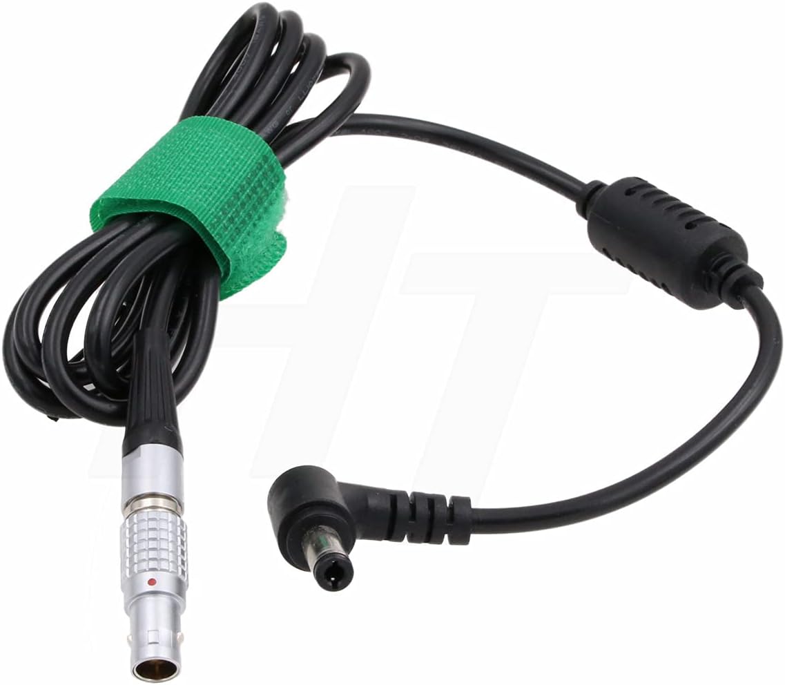 HangTon 12V 0B 2 703 E2 F6 S6 18" Right Angle DC Plug to Pin Power Cable for Teradek Bond Bolt, SmallHD Monitor, Zacuto