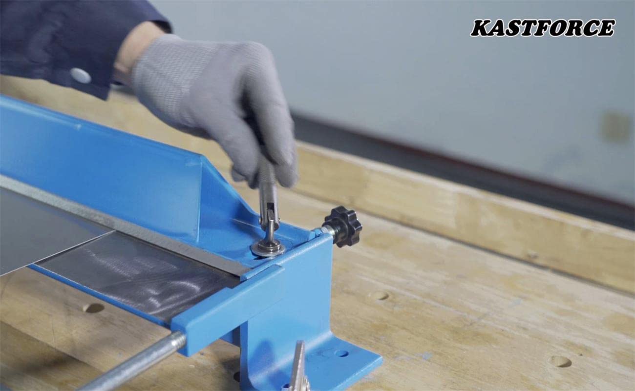 KASTFORCE KF5002 Steel Bending Brake Sheet Metal Bender Metal Folder 28 Inch (730mm) 18 Ga (1.2mm) Capacity
