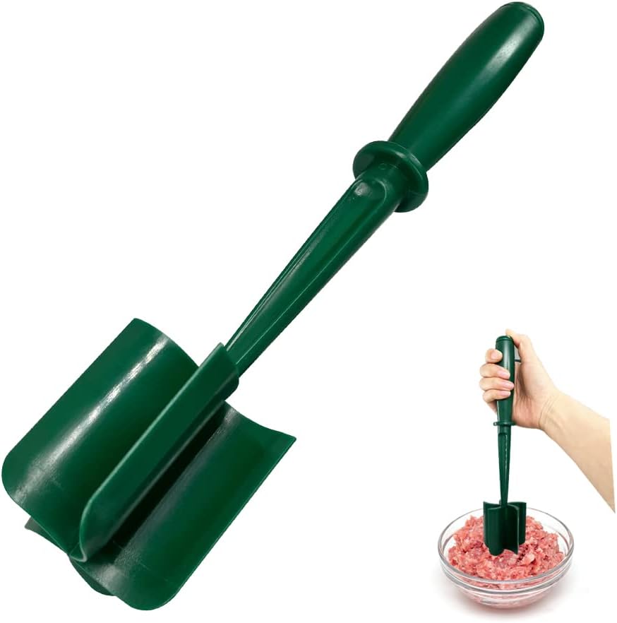Skiennix Meat Chopper - Multifunctional Nylon Utensil for Ground Beef & Turkey | Heat Resistant Design