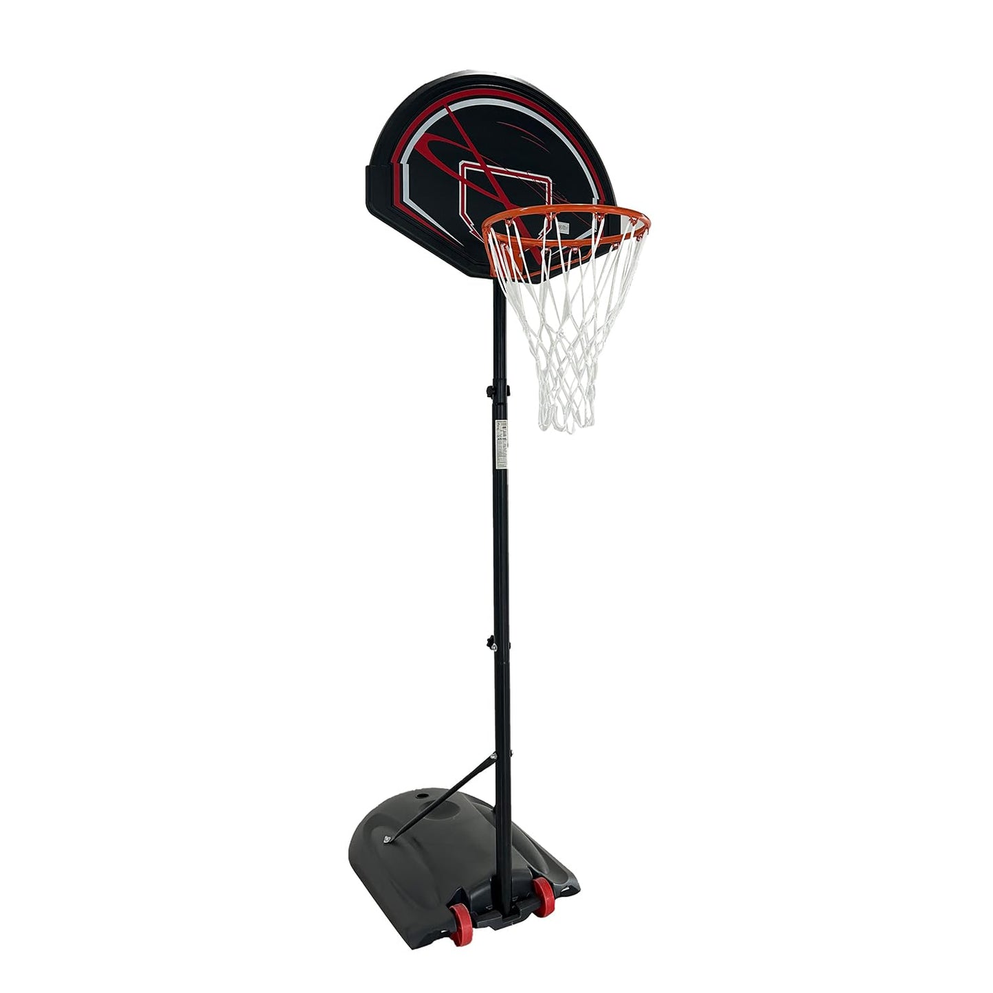 Portable Height-Adjustable Basketball Hoop System, Outdoor/Indoor Use for Backyard, Driveway, Court