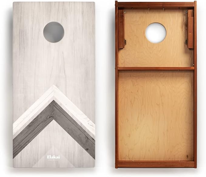 Elakai Retro Woody Series Premium Regulation Cornhole Boards 2x4