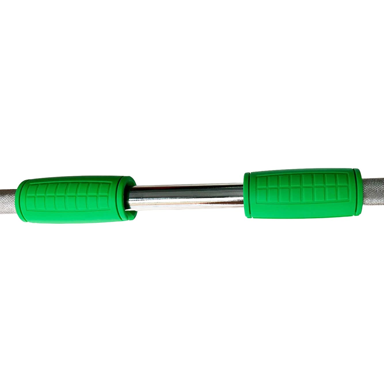 yuhqc Weight Bar Grips Fit Standard Barbell, Dumbell Handles, Thick Bar Training Adapter for Weightlifting & Cable Attachments Fitness Training Rope Grips for Body Arm Forearm Builder Strength(Green)