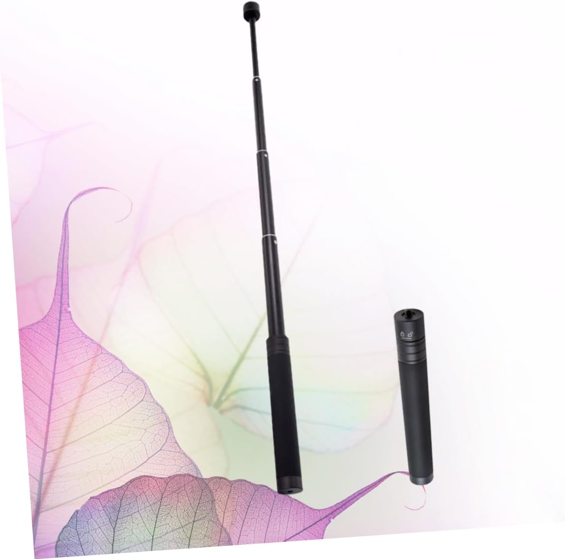 CAXUSD Selfie Stick Extension Handle Screw Interface Pole Telescopic for Daily Use