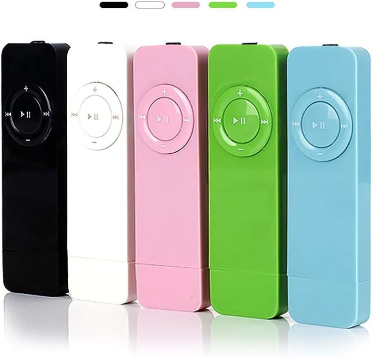 aqxreight MP3 MP3 Portable USB Sport U Disk Music Player Ultra Thin Design Lightweight Music Media Player for Workouts