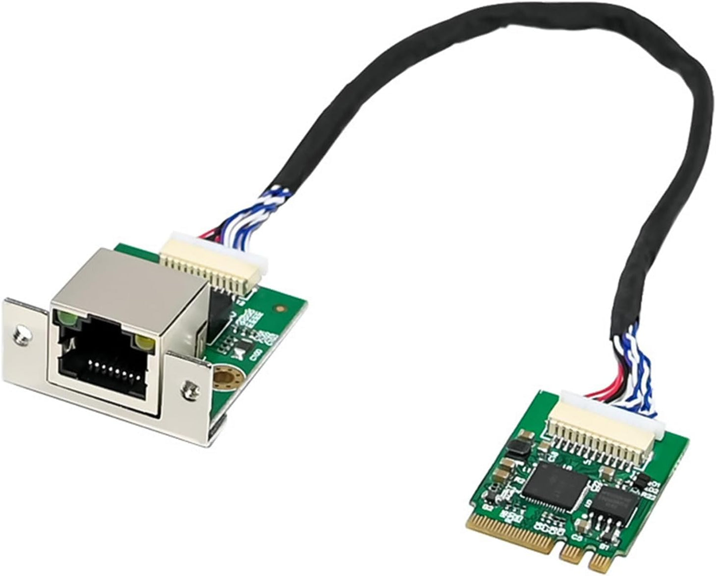 UEEGO M.2 2.5G I226V, 100/1000/2500 RJ45 20cm, (M.2 A+E Key to Ethernet Adapter - NIC with Intel Mbps Stable Connection