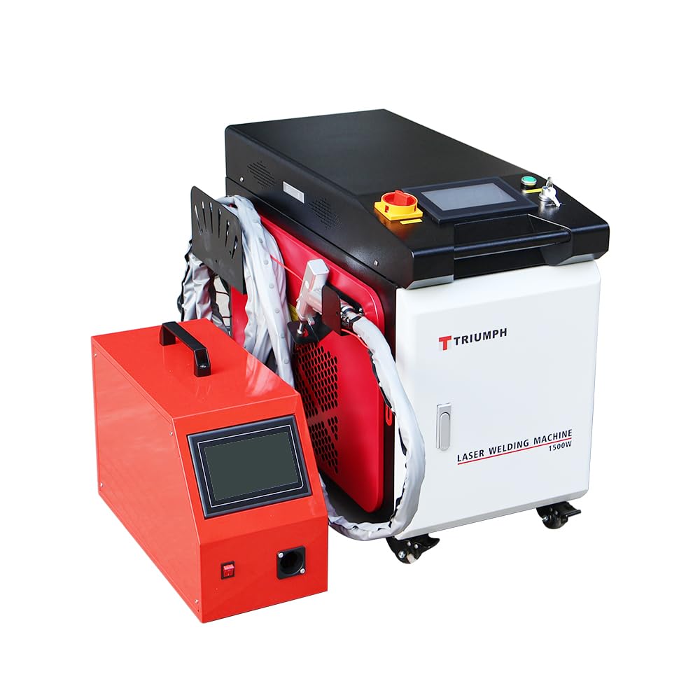 Triumph 2000W 4 in 1 Integrated Fiber Laser Welding cleaning rust remover Machine 220V Single Phase Handheld Laser Welder Machine with Auto Wire Feeder Cable Length 10m