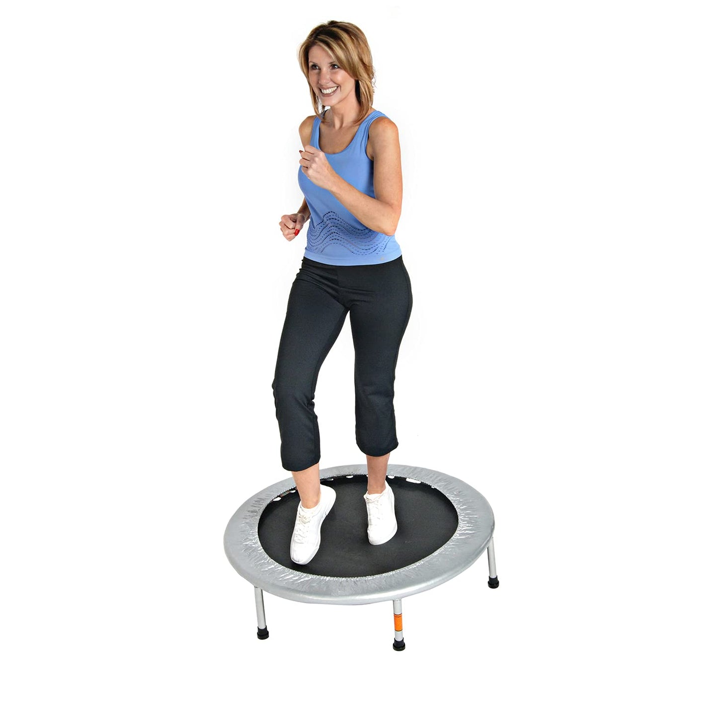 Stamina 36-Inch Folding Trampoline | Quiet and Safe Bounce | Supports Up To 250 Pounds
