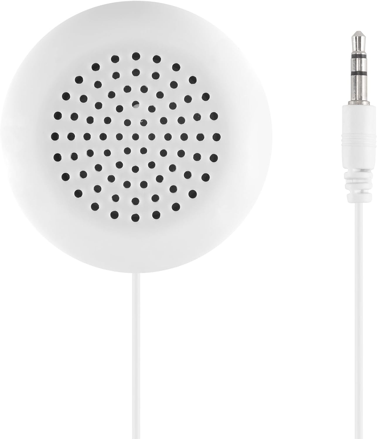 ModFurne 3 5mm MP3 Mini White Pillow Speaker for CD Radio Player