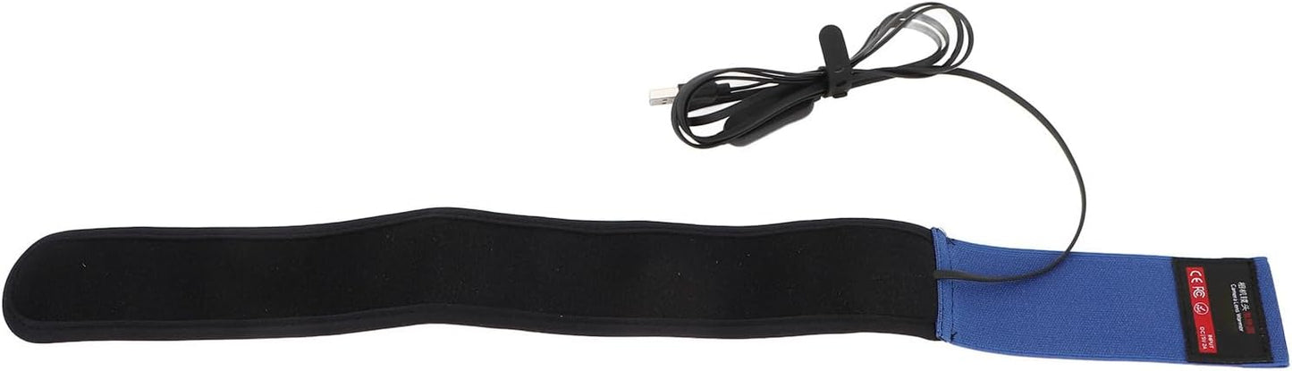 lvifloae 3 (545mm) USB Lens Warmer, Anti Fog Temperature Adjustable Hook and Loop Lens Heater Strip for Camera