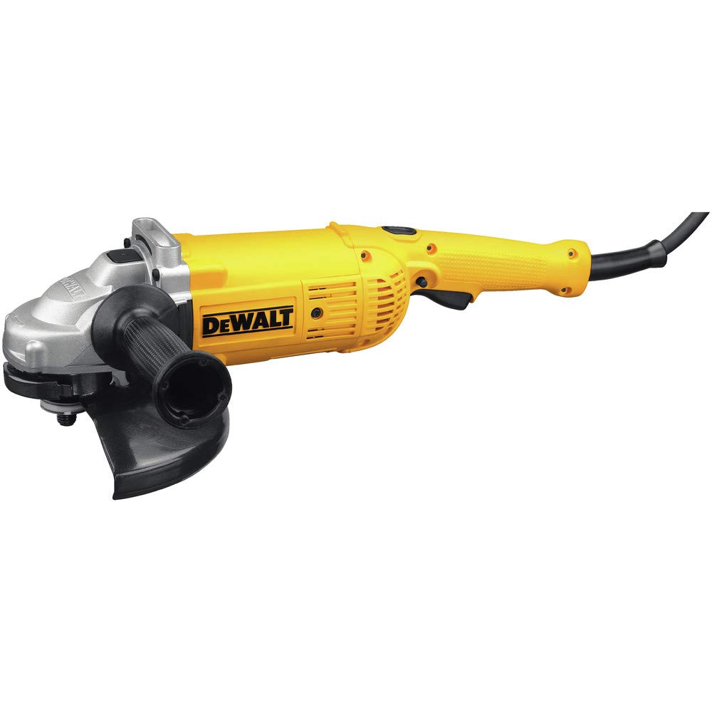 DEWALT Angle Grinder, 9-Inch, 6,500 RPM, 4.0-HP (DWE4519), Yellow