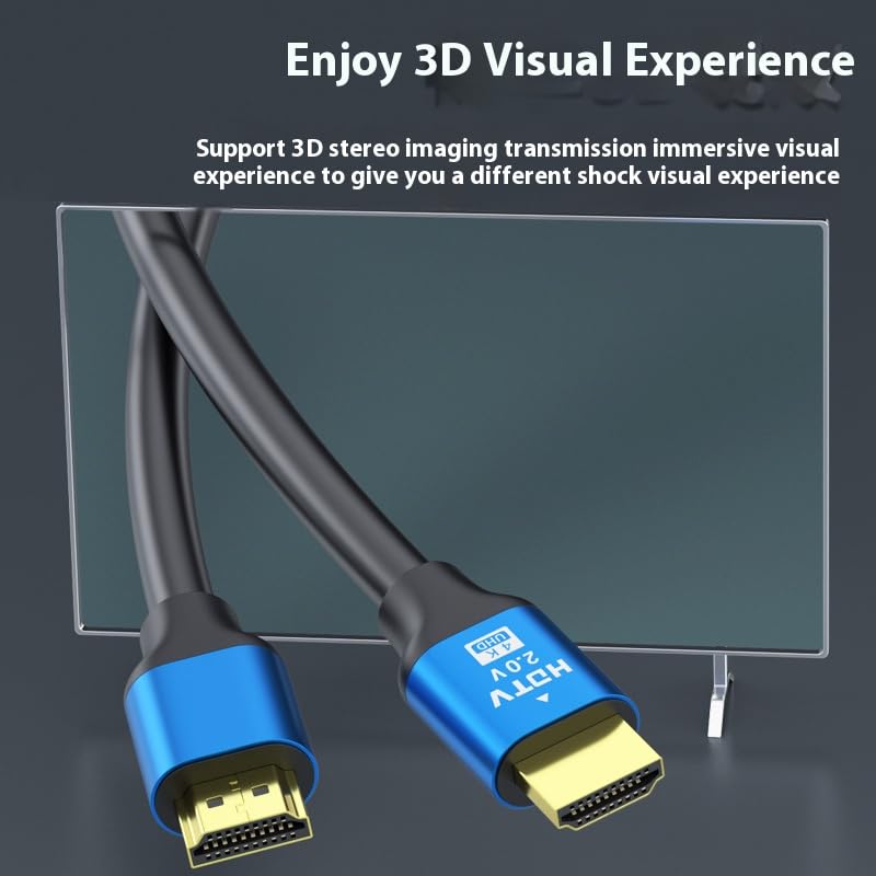 Generic 4K (10ft) High-Speed HDMI to HDMI Cable is Perfect for Gaming, Streaming laptops, desktops, Gaming Monitors