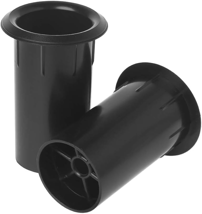 XISAOK 4 Inches (Set 2) Black,35x67mm Subwoofer Woofer Speakers Ports Connectors Tube Inverter Speaker Vent