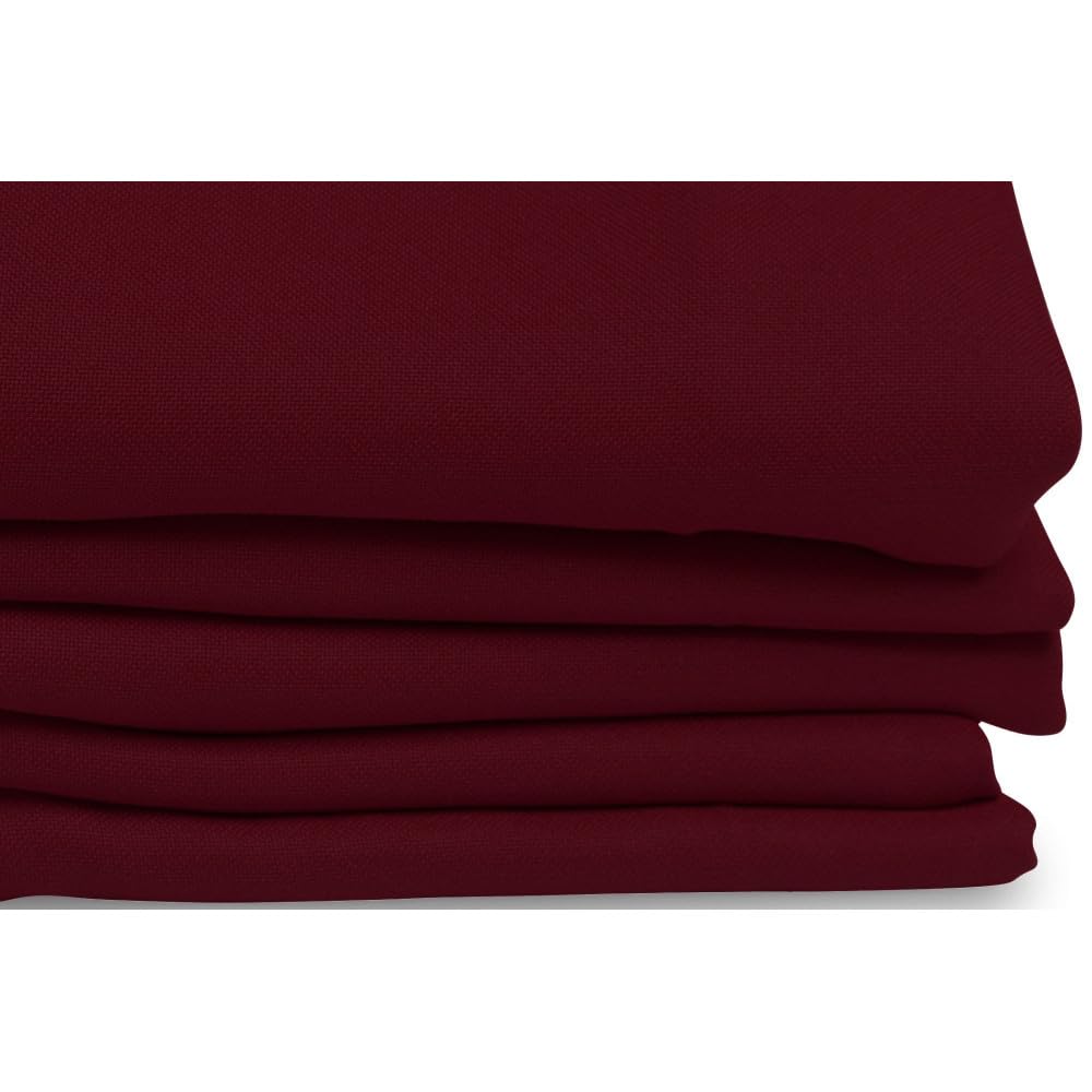 Moondream DecibelControl™ 3-in-1 Soundproof Curtain | Noise Reduction | Thermal Insulation | 100% Blackout | Patented Technology | Made in Europe | Grommet | 55" W x 95" L | Red - Garnet MC330