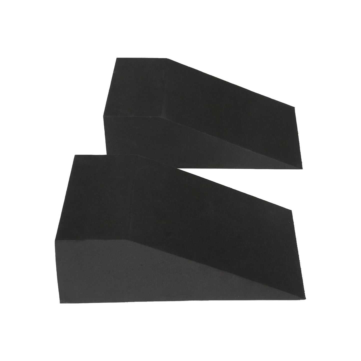 2 Pack Incline Squat Wedge Blocks - Non-Slip Heel Elevated Squat Wedge Boards - Versatile Calf Stretcher Slant Boards Ramp for Yoga, Pilates, Weightlifting, Strength Training & Home Gym Fitness