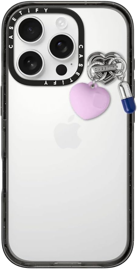CASETiFY Heart-Shaped Charm Hook by - Stylish Phone Accessory