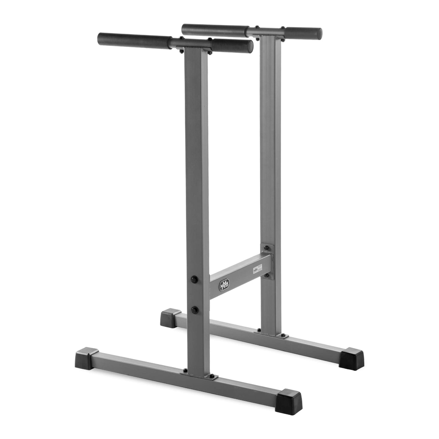 XMARK Dip Station, 500 lb Capacity Dip Stand, Heavy Duty Dip Bars for Chest, Triceps and Core Strength Training, Home Gym Equipment