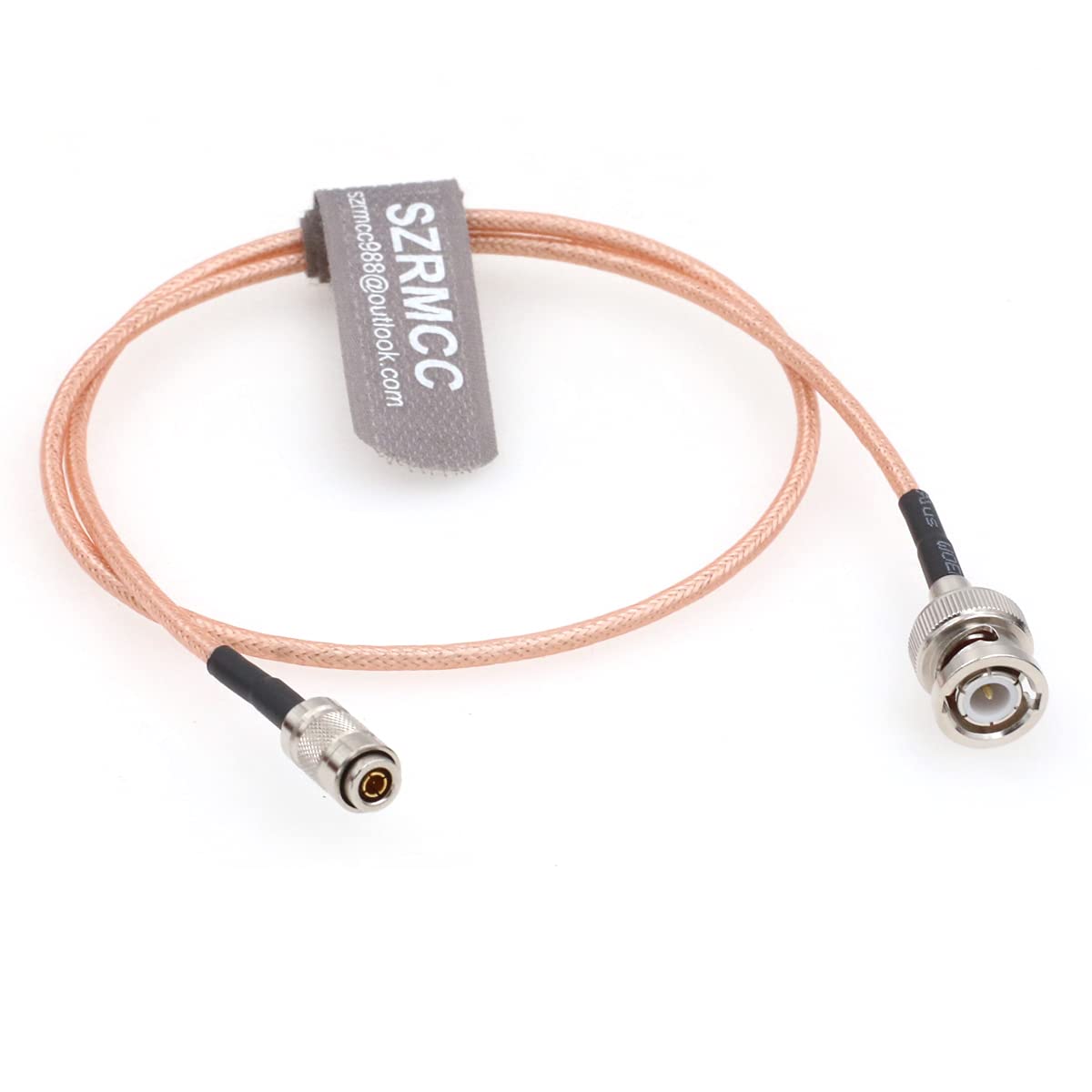 SZRMCC DIN1.0/2.3 RG179 75ohm 4K (1m/3.2ft) HD SDI BNC Male to Male Coaxial Cable for Video Camera Monitor Recorders