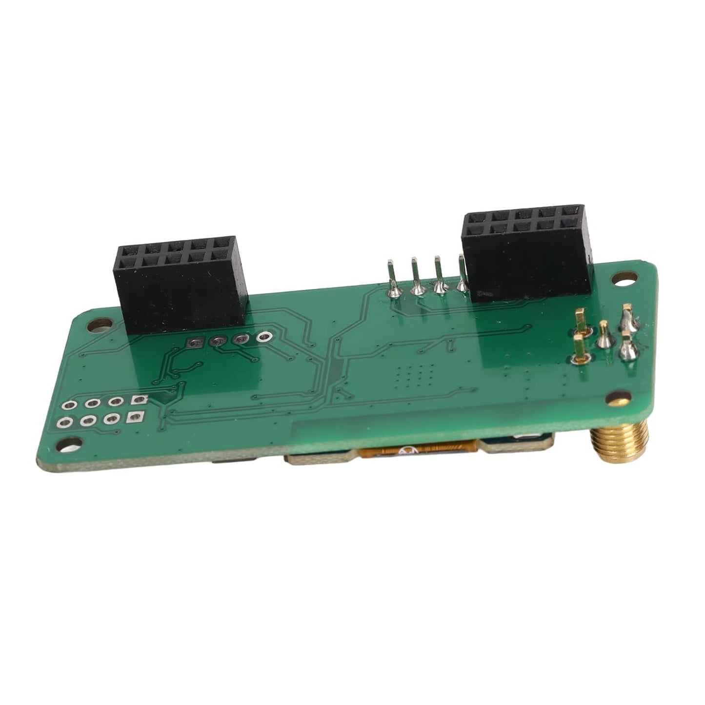 Gemer MMDVM Hotspot Module, Preloaded Firmware LED Display Hotspot Board SMA Connector for ARM Processor with Pin