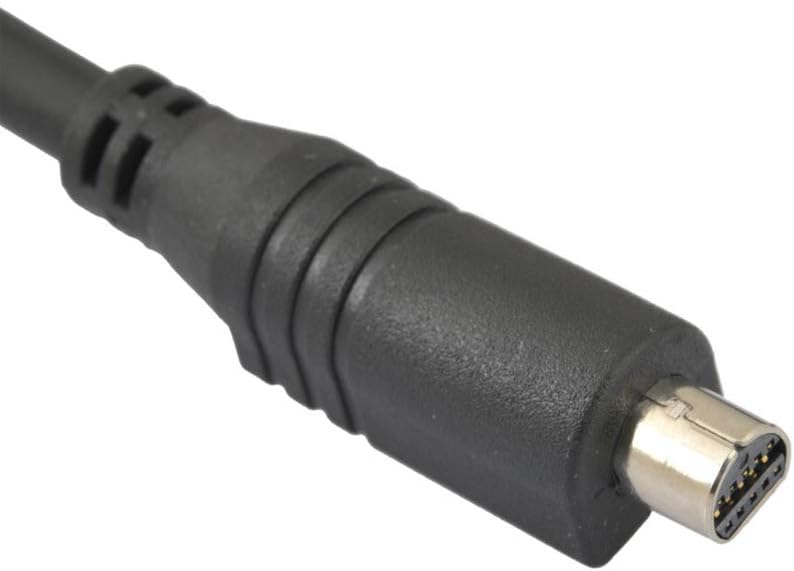 5 Feet/1.5M (2 Pack) AV Cable for Sony Handycam Mini DV and DVD Camcorders-Black