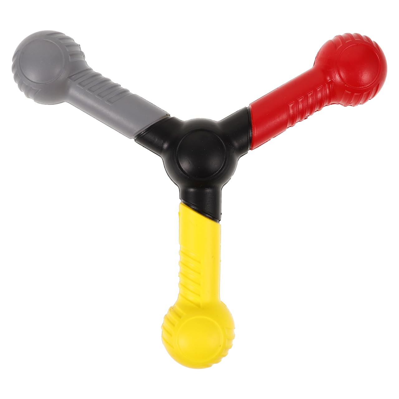 Toddmomy Reaction Training Stick - 3-Handle Speed and Reflex Trainer for Hand-Eye Coordination - Soft PU Agility Tool for Baseball, Football, Basketball and Soccer Drills - Improving Cognitive Focus