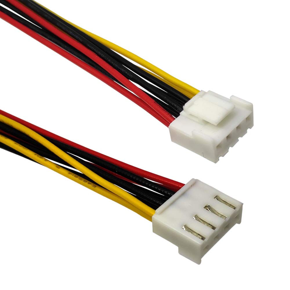 4 13-in(33cm)(2-Pack) COMeap SATA Power Cable for Hikvision Video Recorder, Pin to SATA Hard Drive HDD Power Adapter