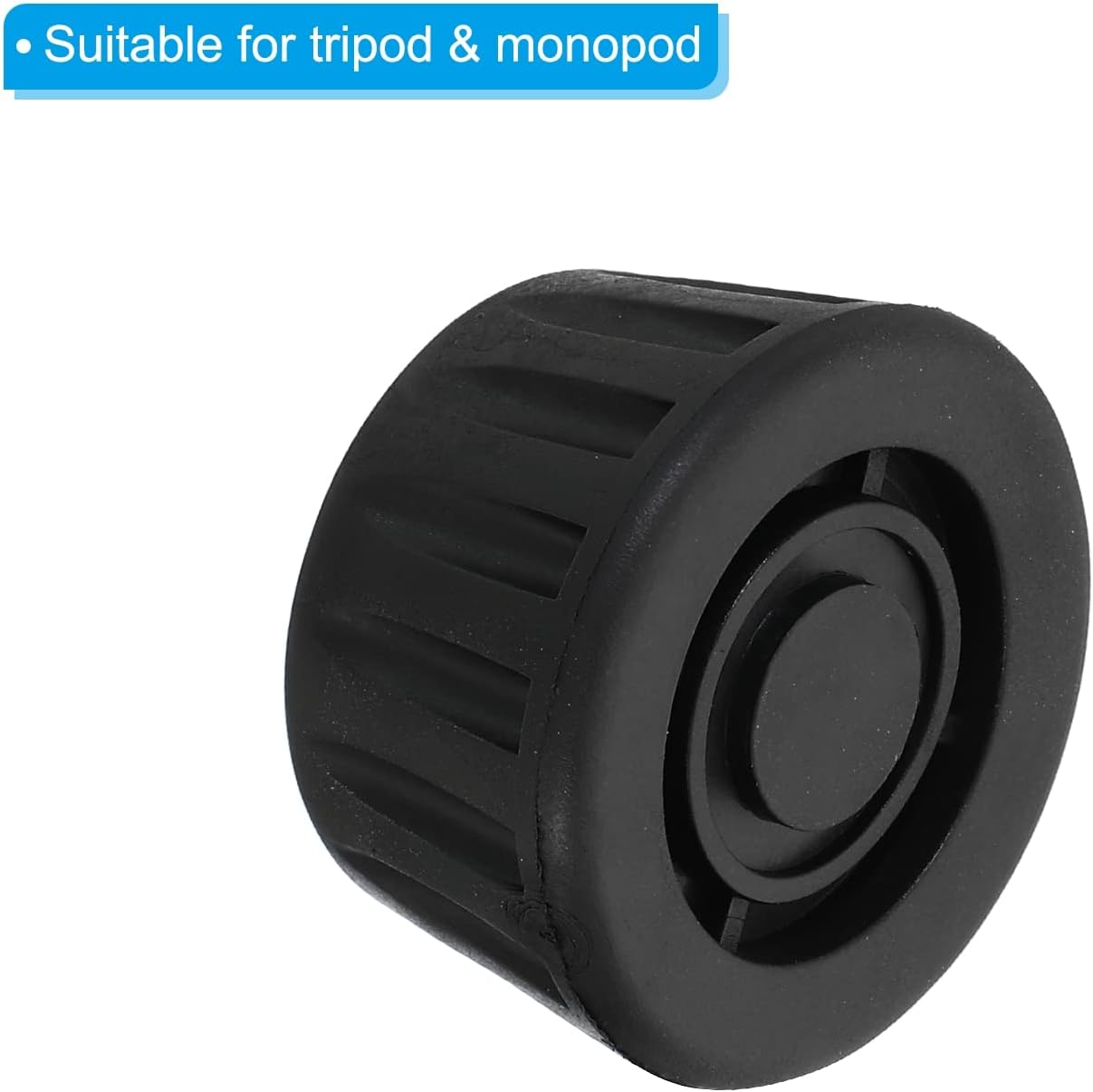 15mm 3 Pack PATIKIL Universal ID Rubber Tripod Feet, Anti-Slip Tripod Replacement Parts for Camera Tripods Monopod
