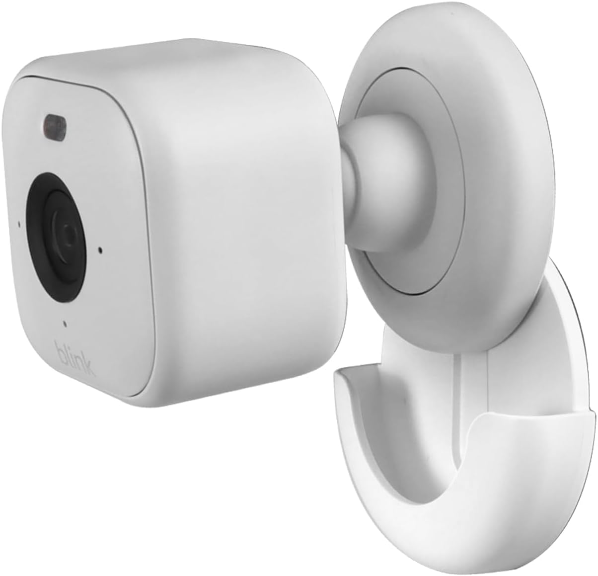 2 Holicfun Adhesive Wall Mount for Blink Mini Camera - White