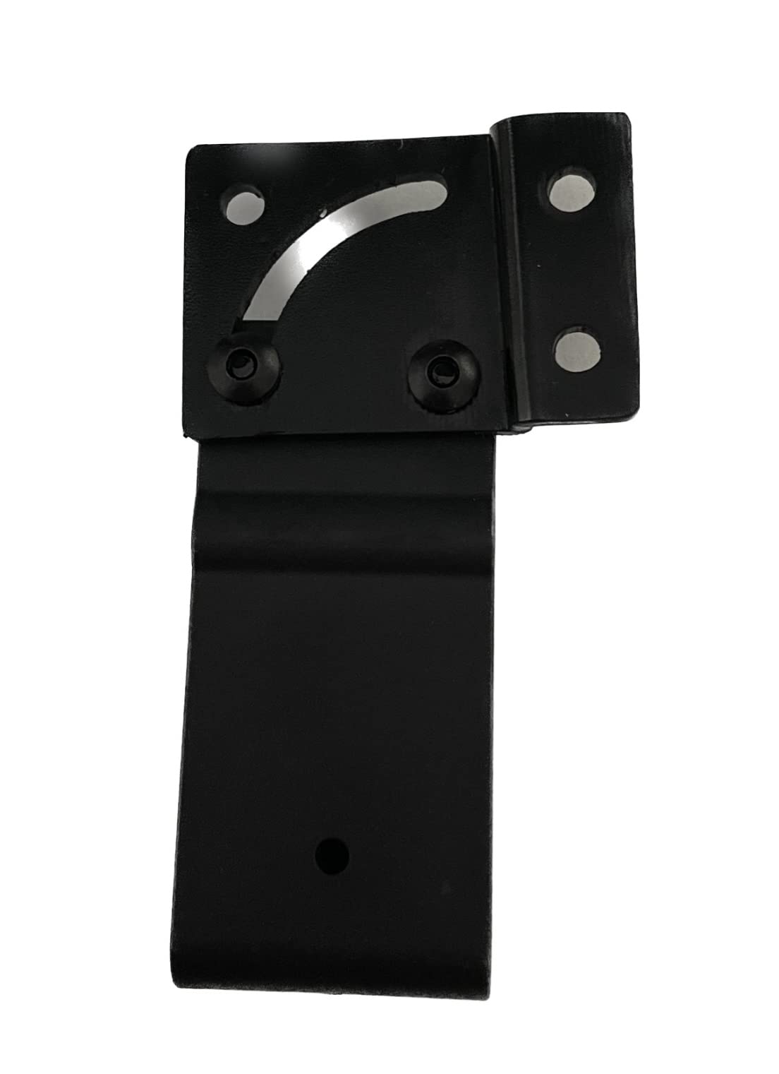 HolsterBuilder 180° Knife Belt Clip, Swiveled Flat Base with Secure Kydex Sheath Attachment, Tactical Knife Clip for DIY Holsters, Concealed Carry and Outdoor Gear, Comes with Mounting Hardware