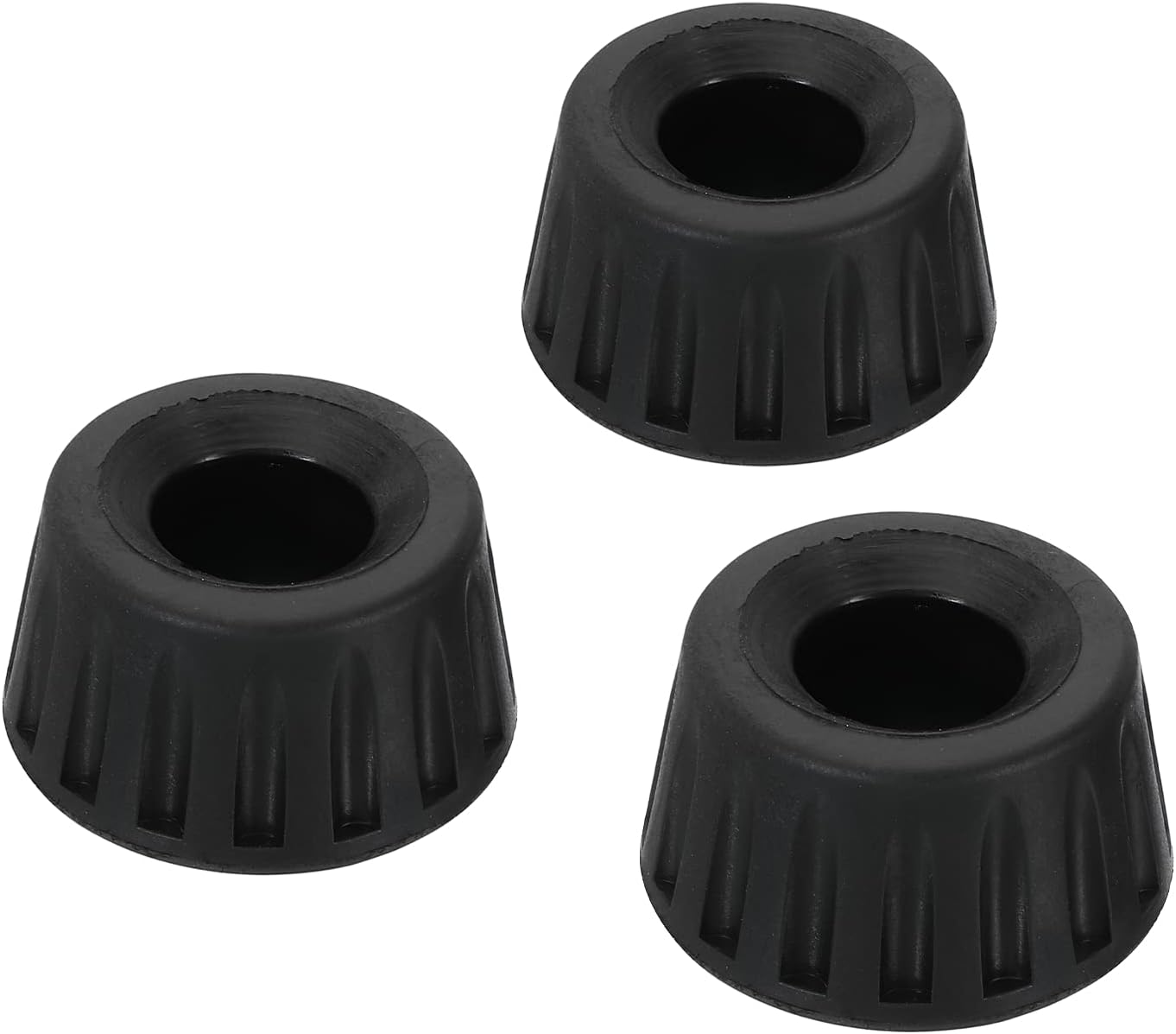 15mm 3 Pack PATIKIL Universal ID Rubber Tripod Feet, Anti-Slip Tripod Replacement Parts for Camera Tripods Monopod