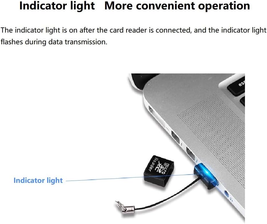 Cotchear 2.0 MINI Super Speed Micro SD/SDXC TF USB Card Reader Adapter