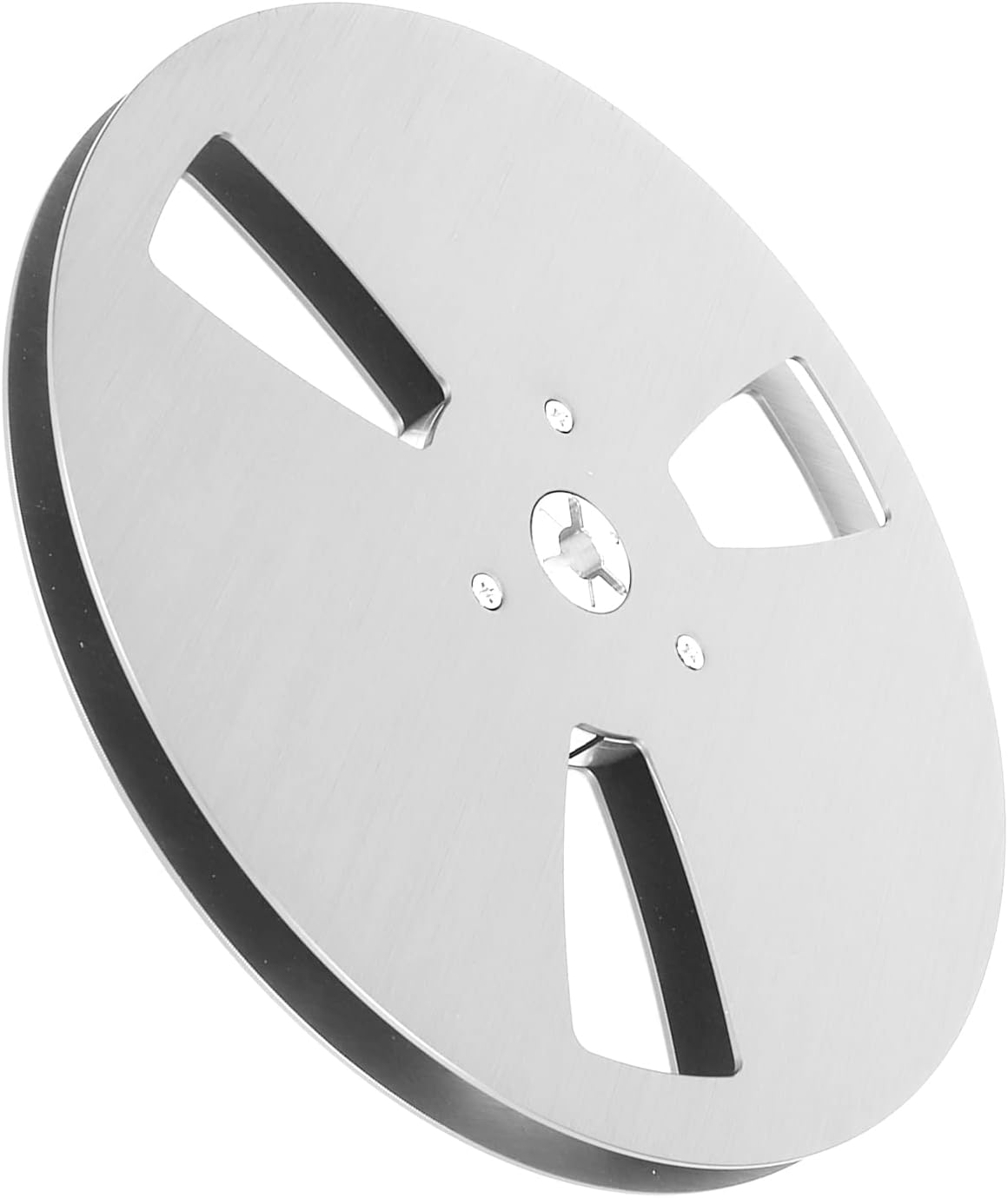 1/4 7 Inch Empty Tape Reel, Open Reel Audio Aluminum Alloy Takeup Reel for TEAC, Universal Open Reel Sound Tape Empty
